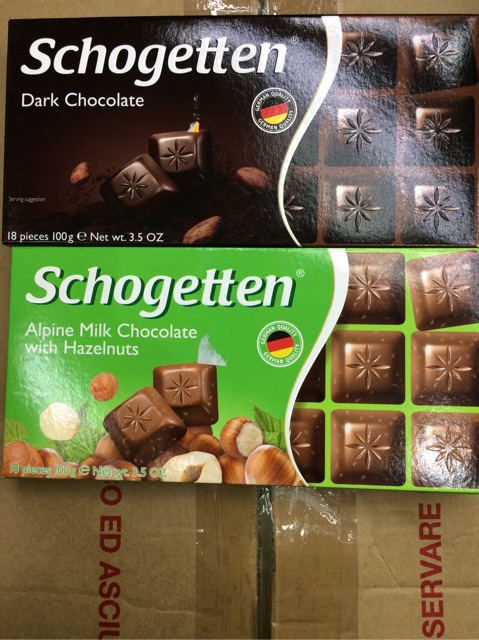 Thanh Socola Đức Schogetten 100g (18 khối /6 vị) | BigBuy360 - bigbuy360.vn