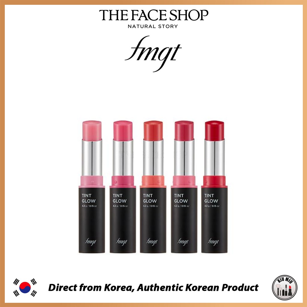 THE FACE SHOP fmgt TINT GLOW Son môi bóng chính hãng Hàn Quốc chất lượng cao
