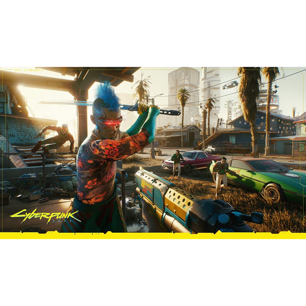 Đĩa Game PS4 - Cyberpunk 2077