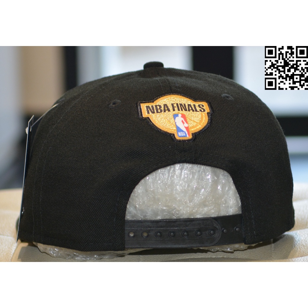 Mũ New_Er.a 9FIFT.Y black snapback thời trang chính hãng ,nón snapback đen xịn Warriors Champions