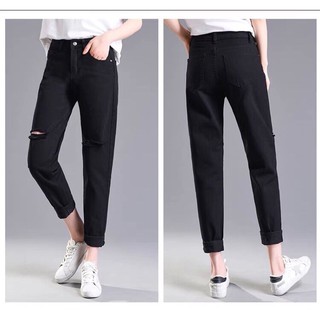 Quần bò baggy nữ quần jean baggy nữ quần jeans nữ cạp cao 3 size S M L hót 2021