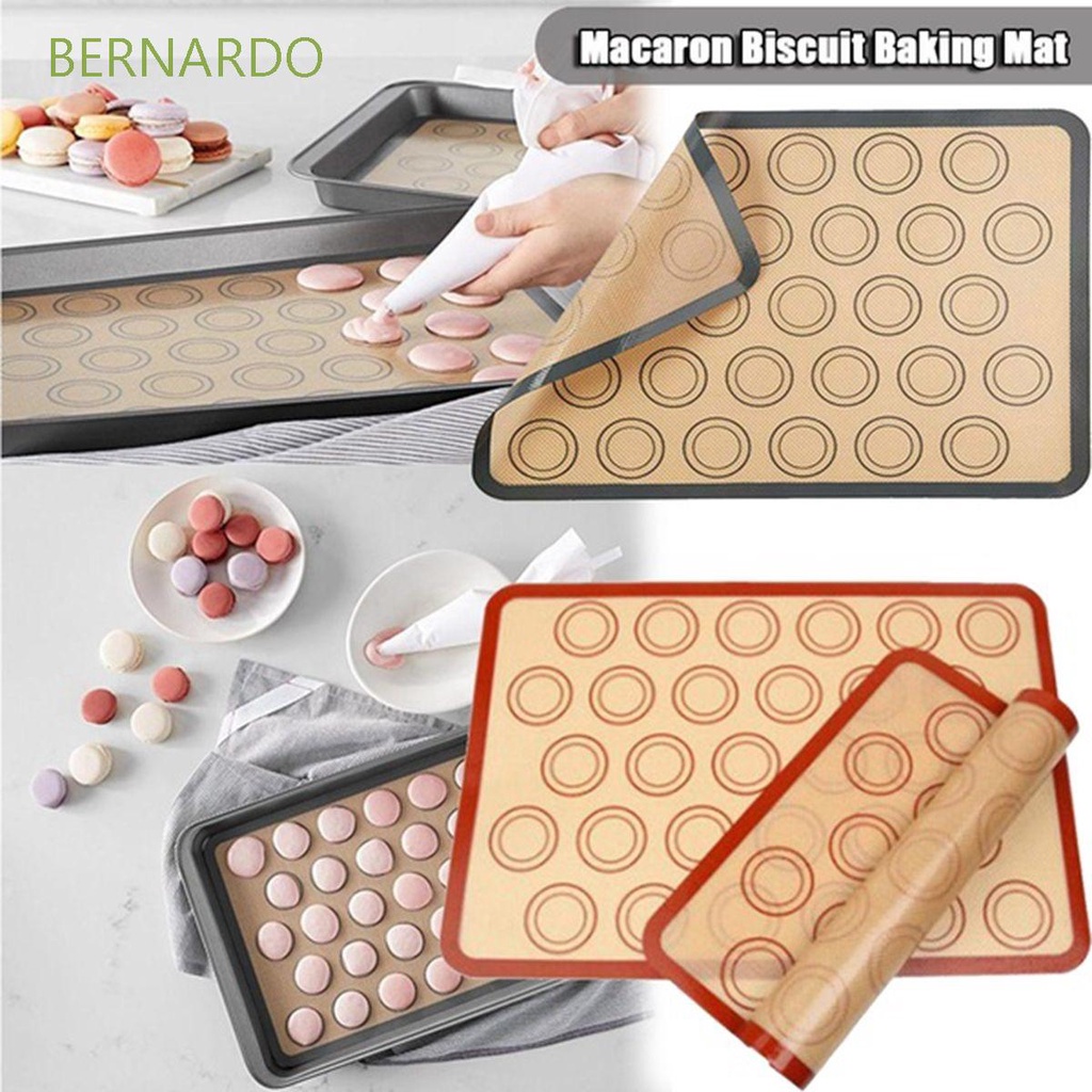 Thảm nhào bột bằng sợi thủy tinh cách nhiệt chống dính hình chữ nhật nhiều màu sắc