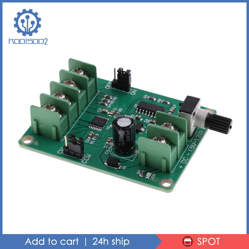 9-12V DC Brushless Motor Driver Board For Hard Drive 3/4 Wire Green