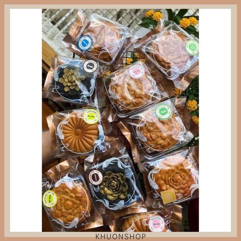 Set khay + túi bánh trung thu 150g , 200g ( 100 túi + 100 khay)