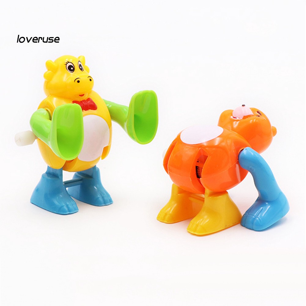 Đồ chơi vặn dây cót hình thú nhồi bông độc đáo
