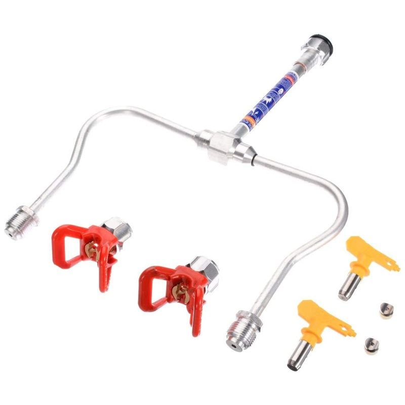 Sơn Kim Loại Không Khí kiss Kèm Đầu Phun Đôi Cho Không Đau Không Khí