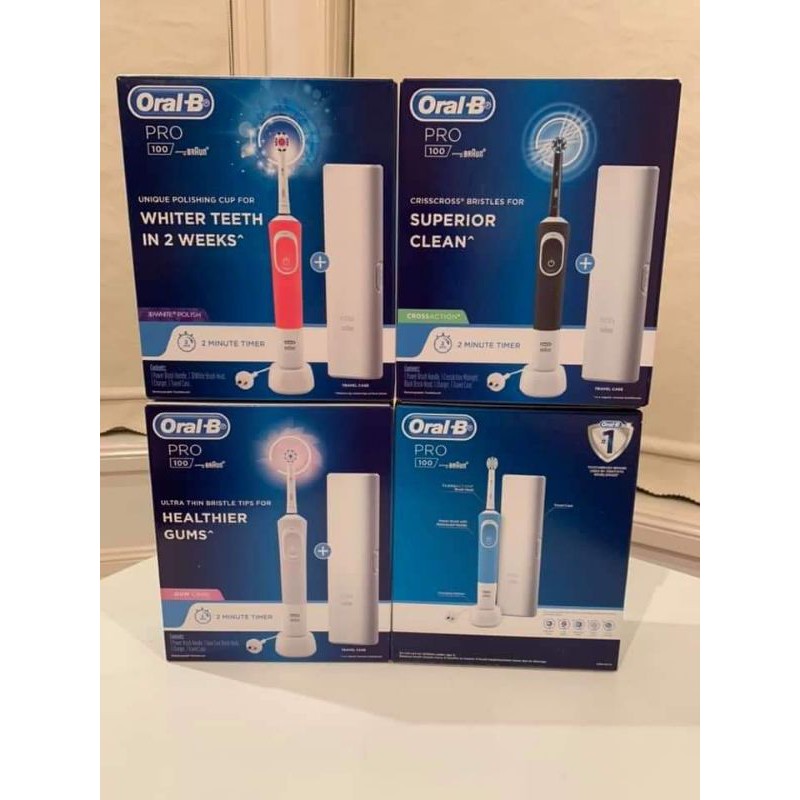 Bàn chải điện Oral-B Pro 100