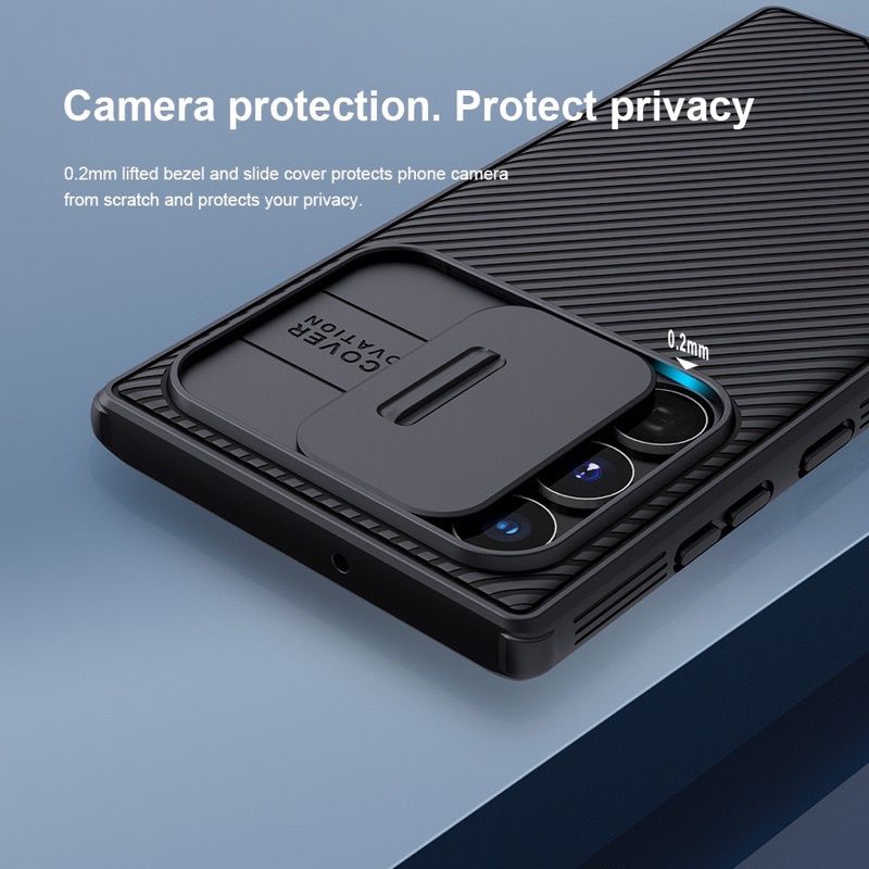 Ốp lưng điện thoại samsung S23 FE/ S23 /S23 PLUS/S23 ULTRA/S22 plus / S22 Ultra NILLKIN CAMSHIELD bảo vệ máy và camera
