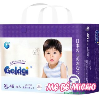 [Phiên bản 2020] Tã/Bỉm Nhật Bản Đủ Size Dán/quần Goldgi+ size Nb92/S84/M66/M60/L56/L48/XL46/XL44/XXL34