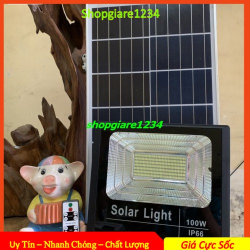 Đèn pha 100w NĂNG LƯỢNG MẶT TRỜI