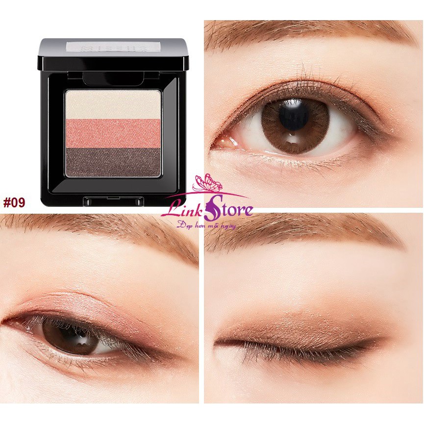 Phấn mắt 3 màu Missha The Style Triple Perfect Shadow