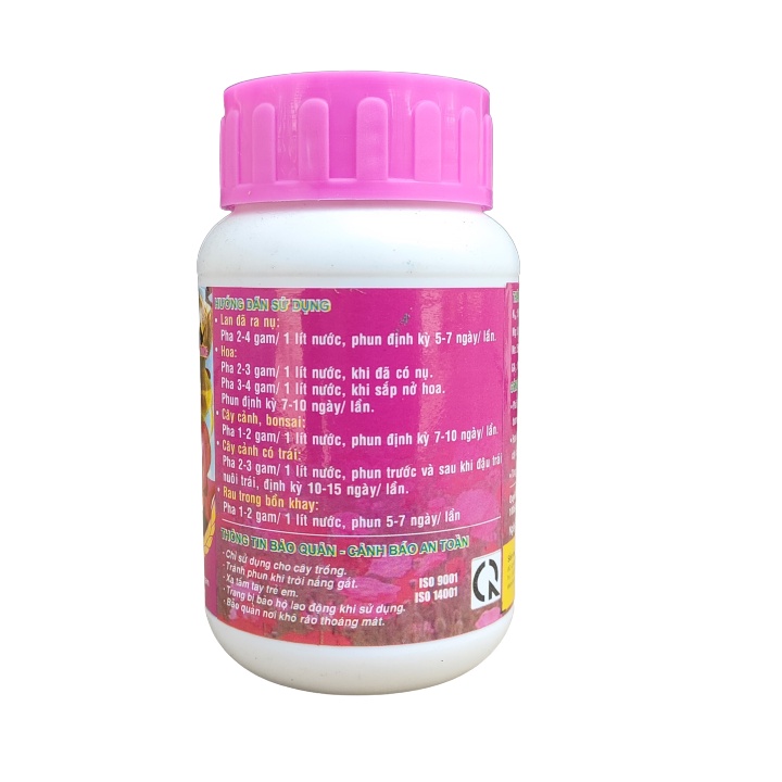 Phân bón lá Đầu Trâu 901 dưỡng hoa lâu tàn lọ 100g