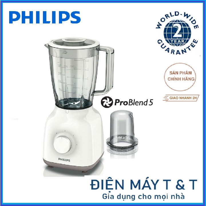 Máy xay sinh tố Philips HR2108 - Hàng Chính Hãng