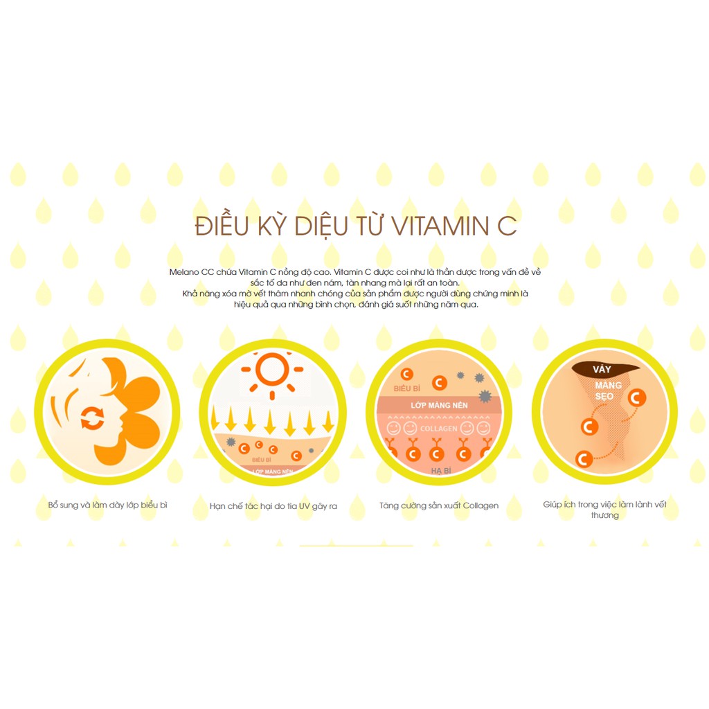 Mặt nạ vitamin C Melano CC Rohto trắng da, mờ thâm Nhật Bản - 20 gói/hộp