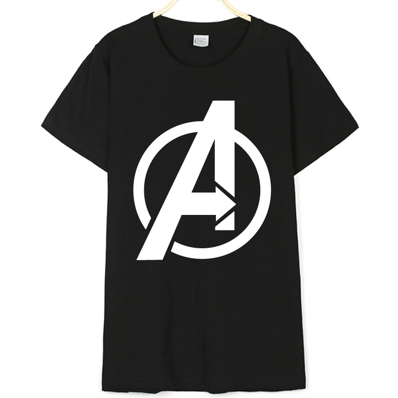 Áo Thun Cotton Ngắn Tay In Chữ Avengers Thời Trang 2019 Cho Cặp Đôi