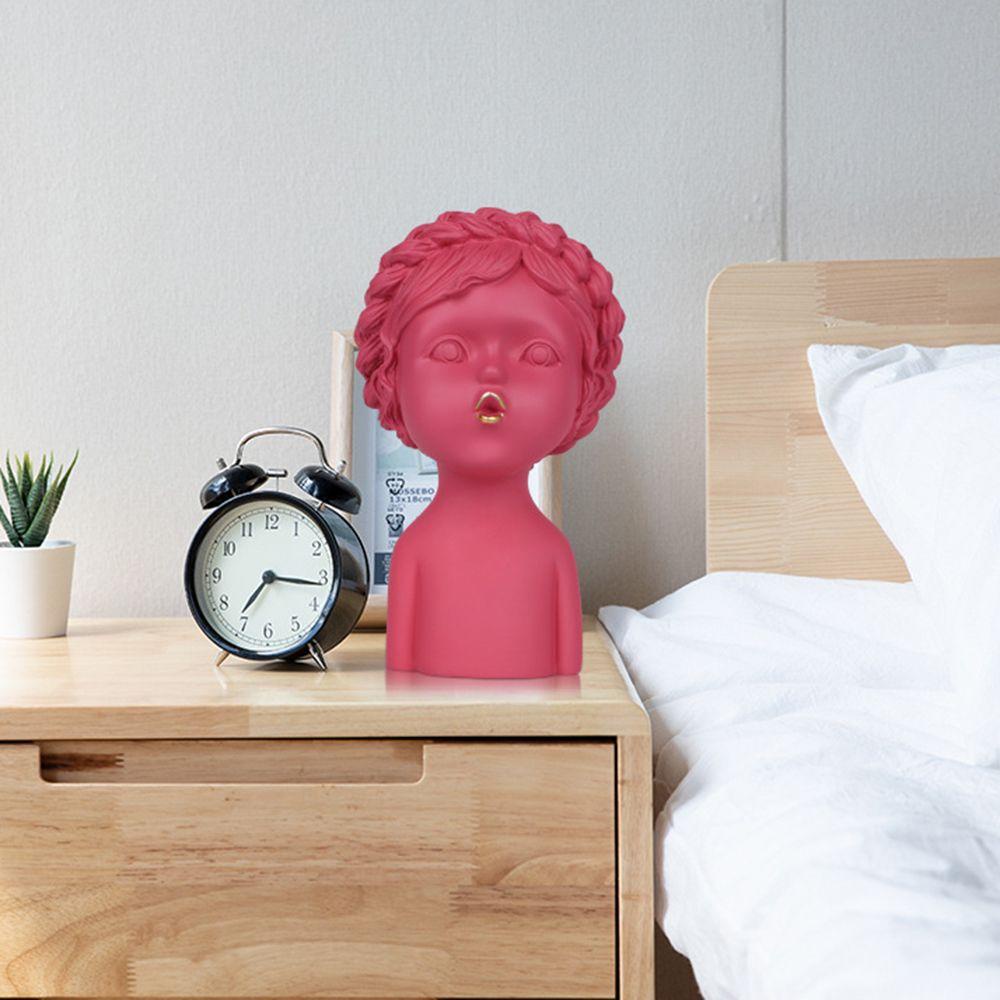 Tượng Nhựa Hình Cô Gái Trang Trí Sân Vườn