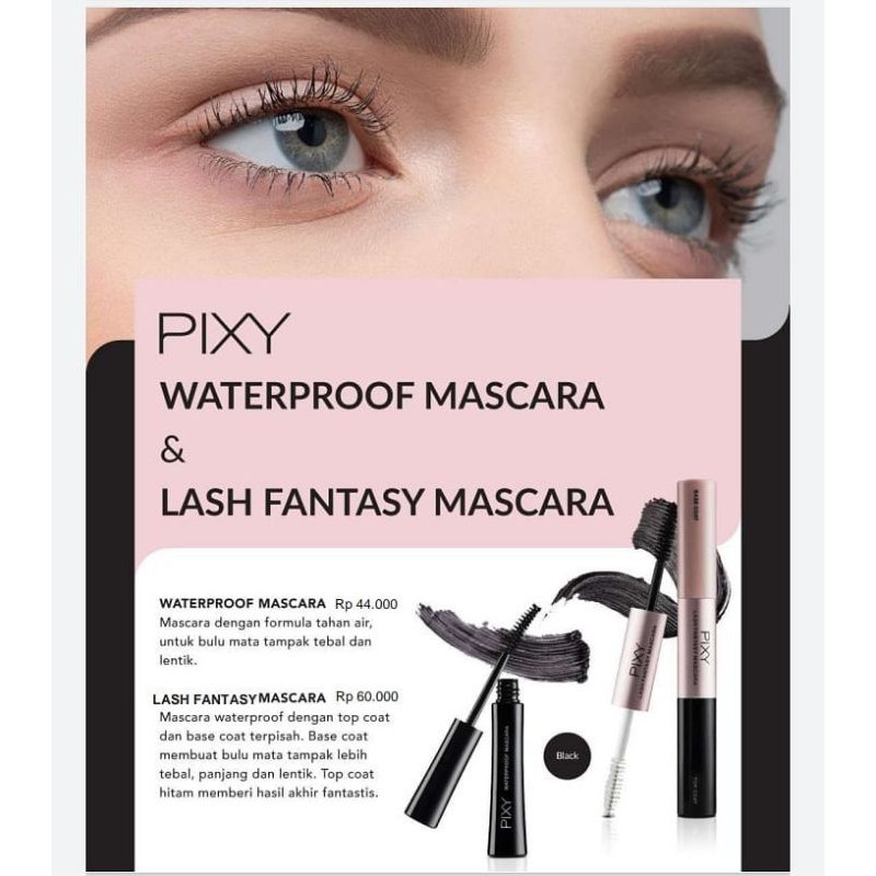 (Hàng Mới Về) Mascara Pixy Chống Thấm Nước Chất Lượng Cao