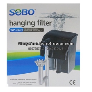 LỌC THÁC MINI SOBO 303H - LỌC HỒ CÁ, HỒ THUỶ SINH MINI
