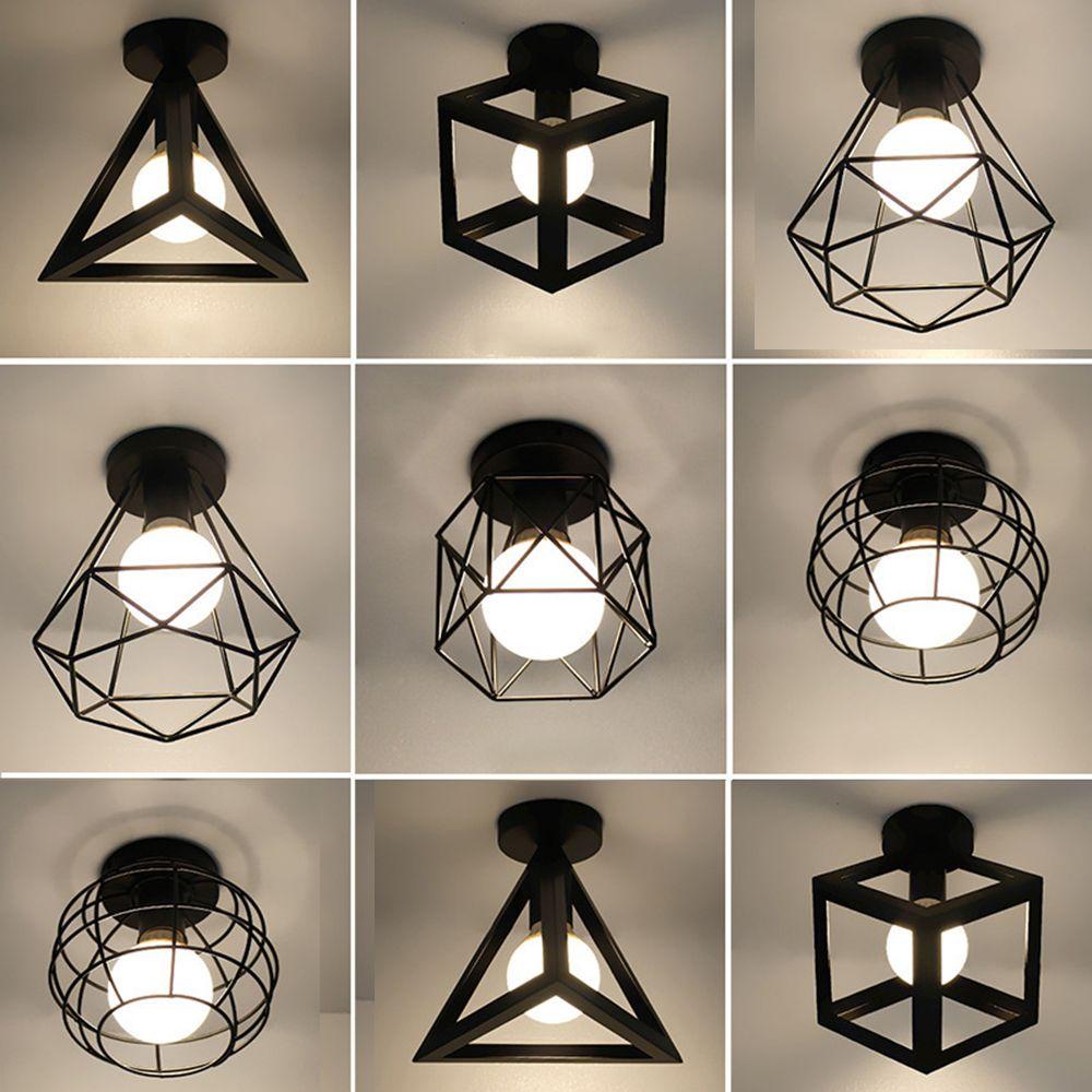 GOGOUP Đèn Trần Kim Loại Trang Trí Nội Thất