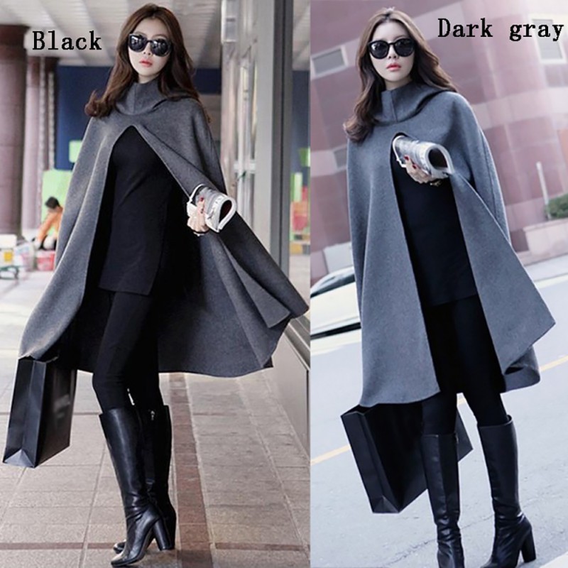 FREESHIP ĐƠN 99K_ Áo choàng không tay có nón form dài rộng thời trang cho nữ | BigBuy360 - bigbuy360.vn