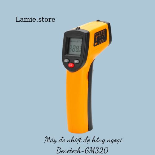 Máy đo nhiệt độ hồng ngoại ⚡ CAO CẤP ⚡ Máy bắn nhiệt Benetech độ chính xác cao GM-320