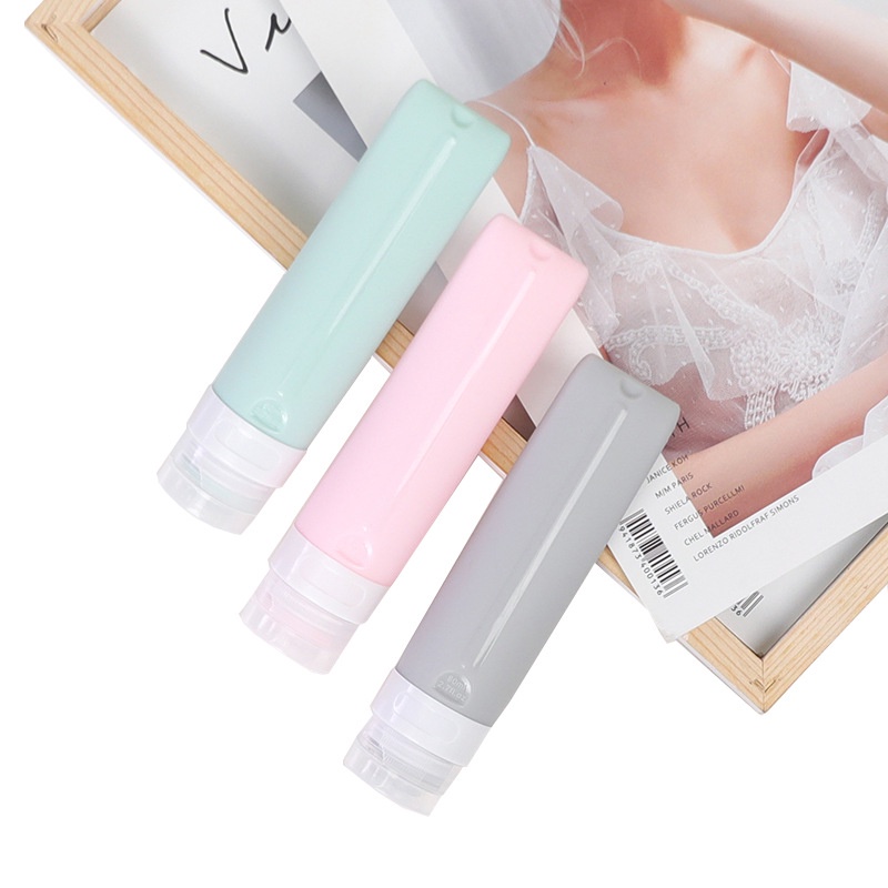 Set 3 Chai Silicone Đựng Mỹ Phẩm Du Lịch Tiện Lợi