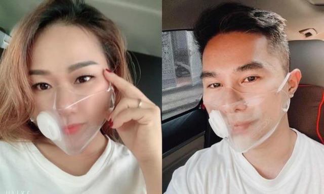[CÓ SẴN] Khẩu trang trong suốt nhựa dẻo hot trend kèm van thay, 2 màu thời trang | BigBuy360 - bigbuy360.vn