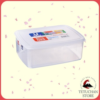 Hộp đựng thực phẩm cỡ lớn 3L nhựa cao cấp chịu nhiệt Nakaya Nhật Bản