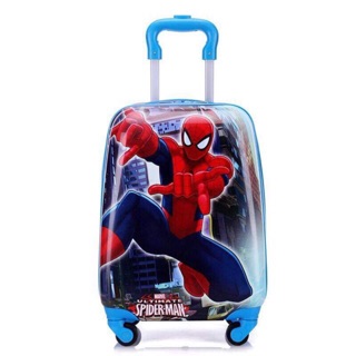 SIZE 18 - VALI KÉO HOẠT HÌNH SUPER MEN CHO BÉ TRAI