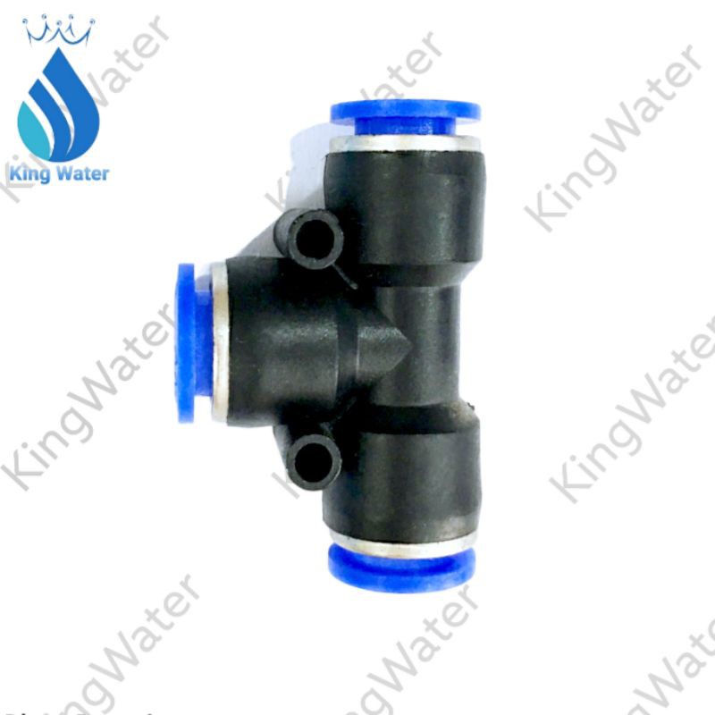 Nối nhanh T chia 3 đầu dây máy lọc phi 10