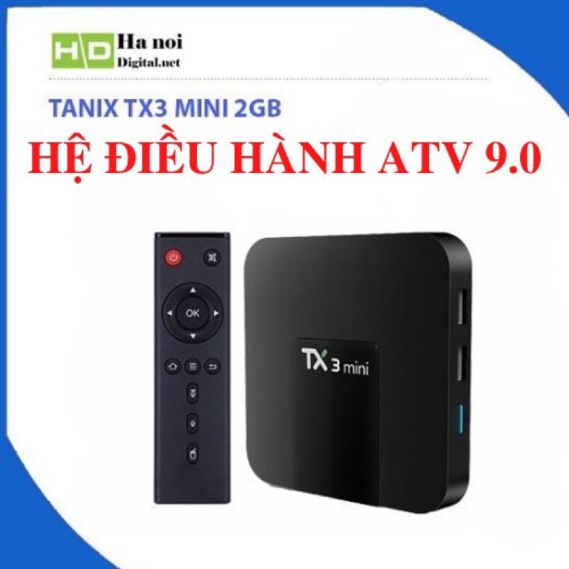 Android TV Box Tanix TX3 Mini Ram 2Gb Rom 16Gb BẢN CÓ BLUETOOTH