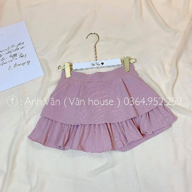 Chân váy tầng chân bèo hàng QC