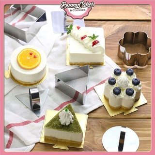 Khuôn Nhấn Tạo Hình Bánh Mousse - Khuôn hoa - Tạo Hình Bánh Xinh Xắn