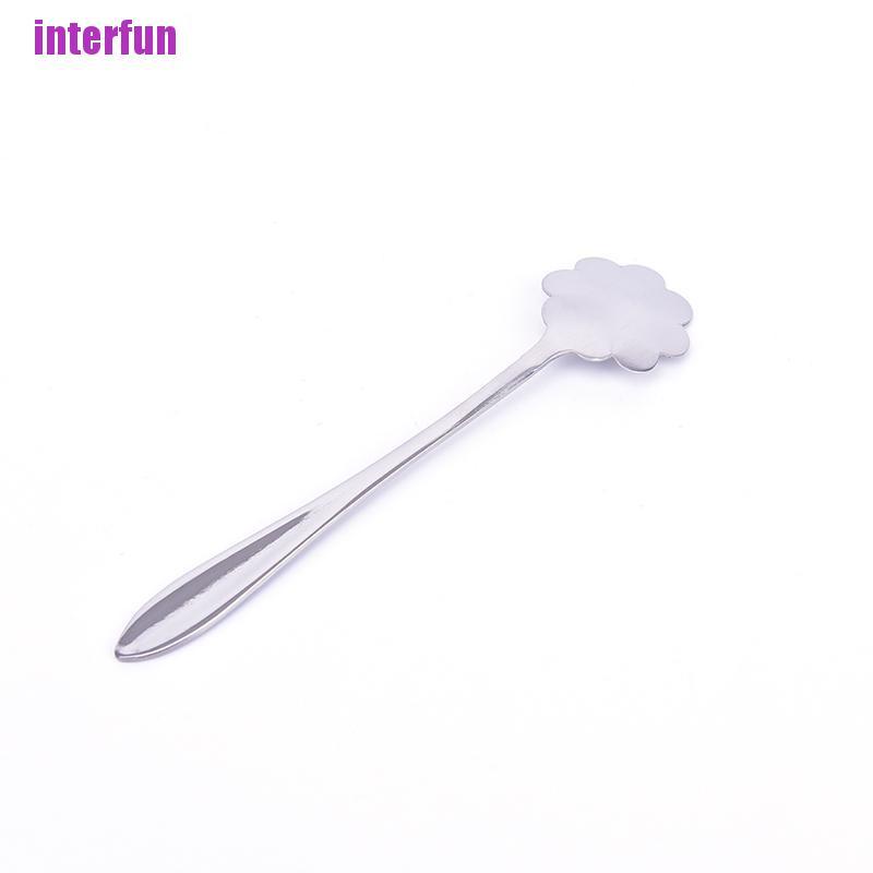 Muỗng Inox Hình Hoa Anh Đào Xinh Xắn
