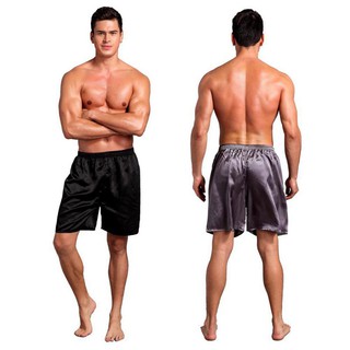 Quần sọt pijama chất phi bóng cho nam giới