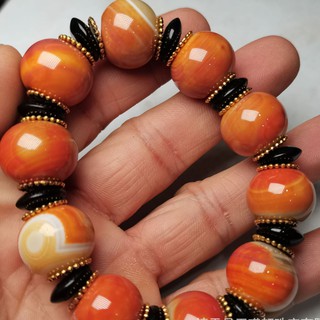 Vòng Tay Chuỗi Hạt Đá Mã Não