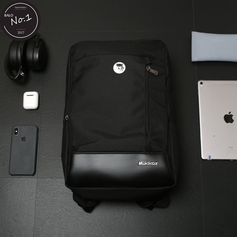 Balo Laptop Cao Cấp Mikkor The Ralph Backpack – Black