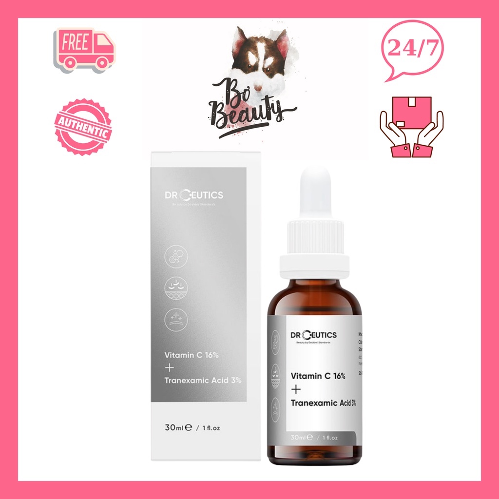 Tinh Chất Làm Sáng Da DrCeutics Vitamin C 16% Và Tranexamic Acid 3% 30ml