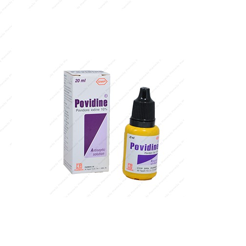 Sát trùng vết thương Povidine 20ml