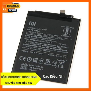 [HÀNG CHẤT] Pin XIAOMI BN47 / REDMI 6PRO / MI A2 Lite Xịn - Bảo hành 6 tháng