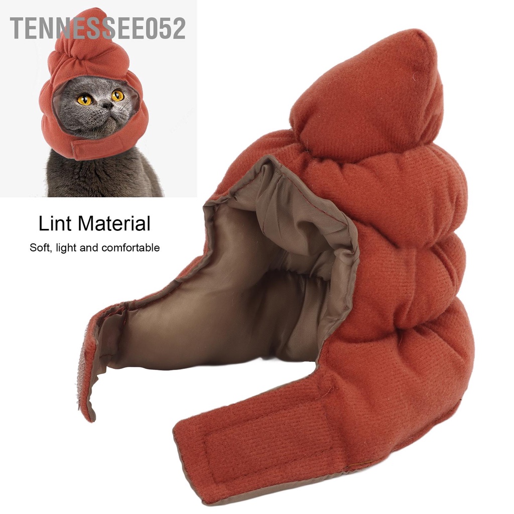 Tennessee052 Mũ Halloween cho mèo có thể điều chỉnh thoáng khí chó mặc quần áo lên mũ và nhỏ