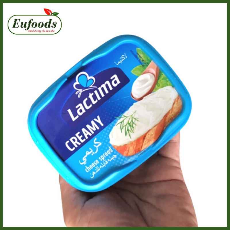 DATE 25/06/2024 Phô Mai Phết Lactima Creamy Ba Lan 150g