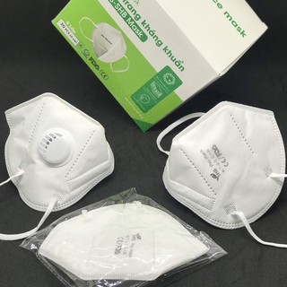 Khẩu trang SHB Pro mask 3D N95 Lọc Bụi Siêu Mịn, Có Van Thở, hàng Việt Nam xuất khẩu