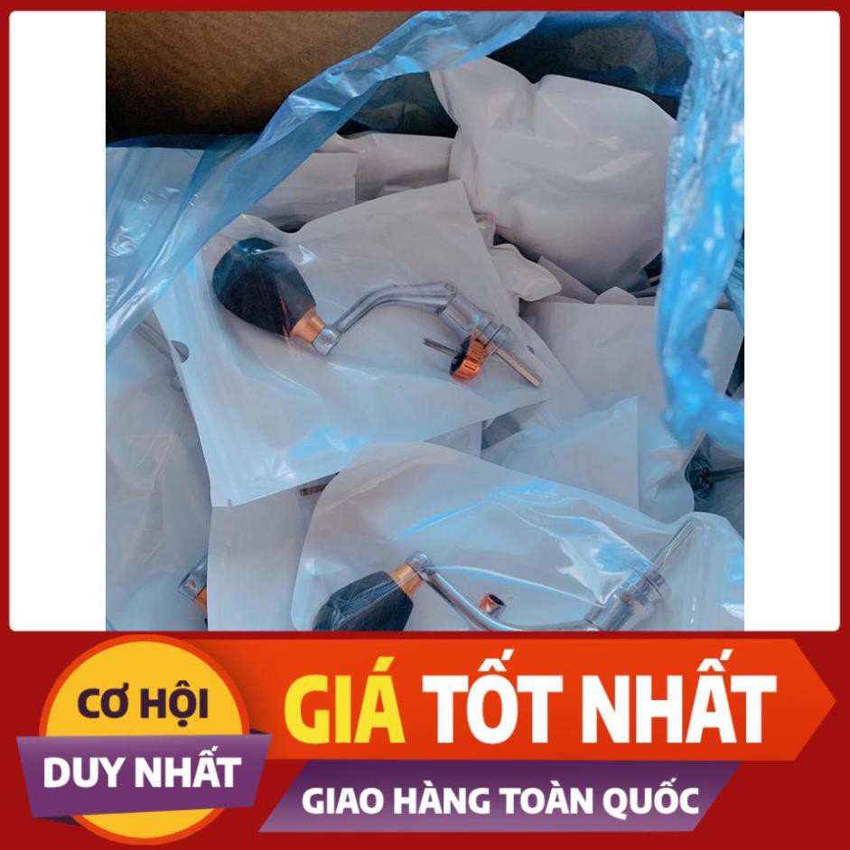 [ Xả Nhanh] Tay Quay Máy Câu Cá Kim Loại Núm Tròn Siêu Bền Đẹp - Chống Gỉ