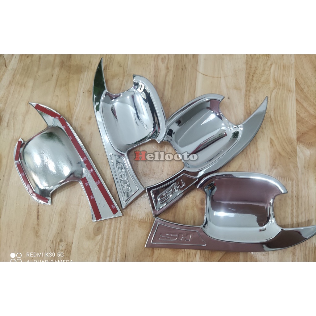 Ốp Hõm Cửa Cho Xe MG HS 2021 Mạ Crom