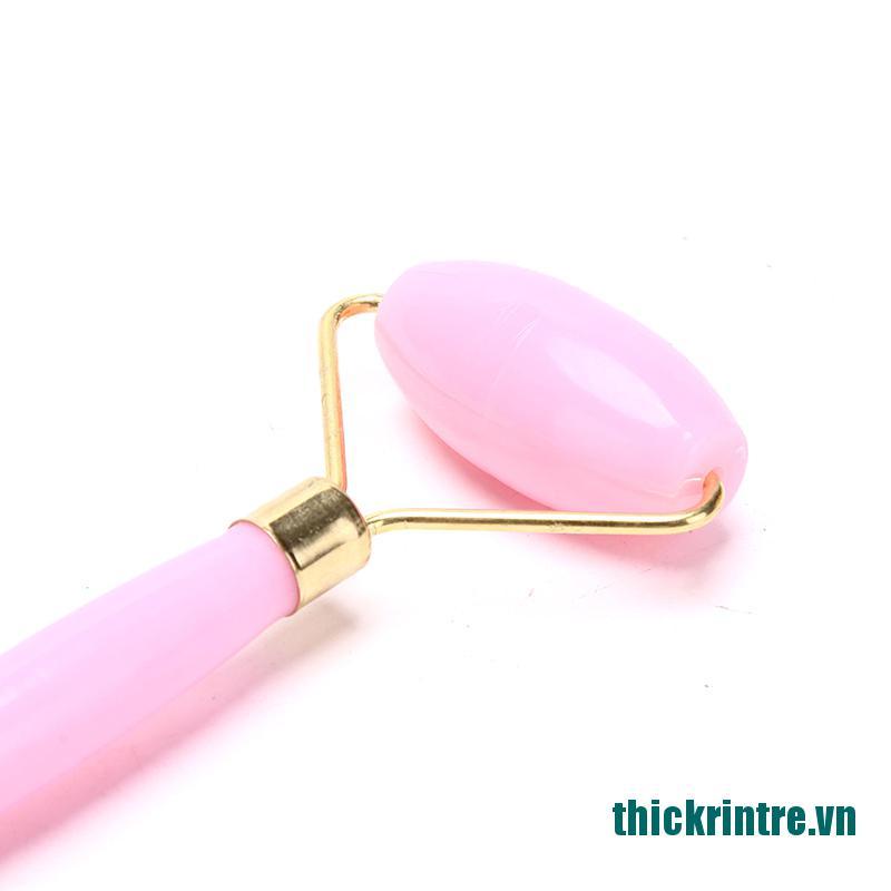 (Mới) Cây Lăn Mát Xa Mặt Gua Sha Loại Bỏ Nếp Nhăn Làm Thon Gọn Mặt