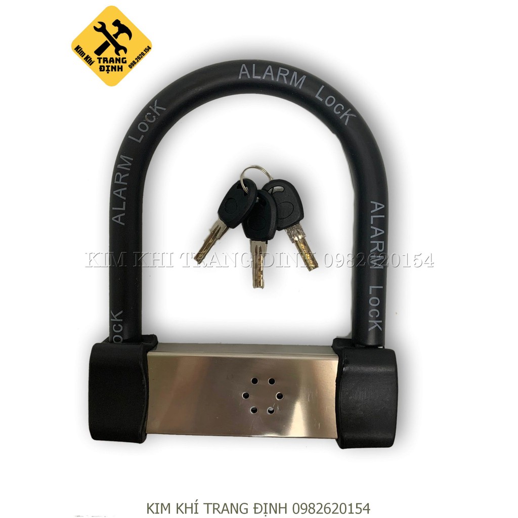 Khoá Chống Trộm Báo Động Chữ U Cỡ Lớn PADLOCK