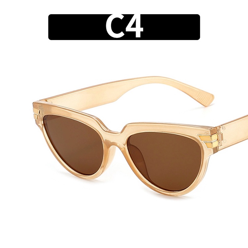 Kính Mát Gọng Mắt Mèo Cỡ Lớn Phong Cách Retro Thời Trang