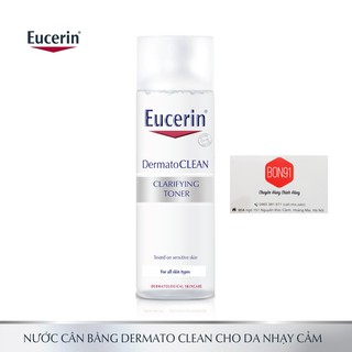 Toner Eucerin DermatoCLEAN Clarifying Toner 200ml