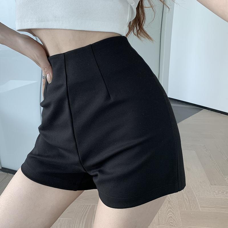 Quần short dance lưng cao co dãn ,Quần đùi cạp khoá tôn dáng cho nữ